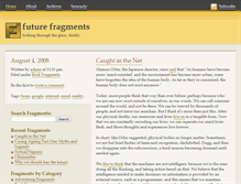 Tablet Screenshot of futurefragments.com